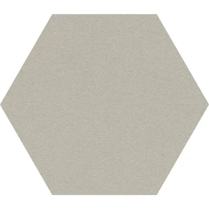 Chameleon Design-Pinnwand sechseckig, Kork, BxH 600 x 600 mm, hellgrau