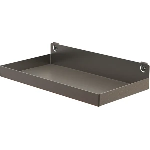 kaiserkraft Caixa de depósito em aço inoxidável, para painel perfurado em aço inoxidável, CxLxA 283 x 155 x 55 mm, Caixa de depósito em aço