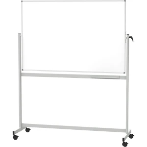 Mobiles Whiteboard MAULstandard, Stahlblech, emailliert, BxH 1800 x 1200 mm