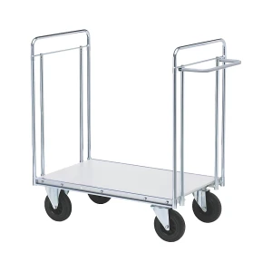 HelgeNyberg Plattformwagen SERIE 400, Modell 55, 2 Stirnseiten, LxBxH 2200 x 850 x 1180 mm