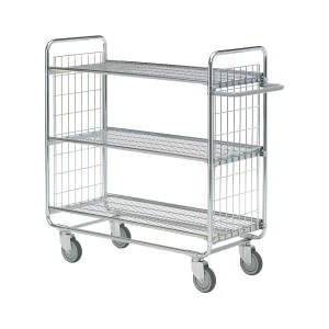 HelgeNyberg Gitterwagen SERIE 100, 3 Etagen, LxBxH 1180 x 460 x 1120 mm, ab 5 Stk