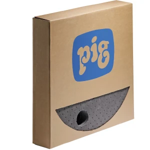 PIG Esteira absorvente universal para tampa para bidões de 210 l , embalagem de 25 unid., Ø 560 mm, Esteira absorvente universal para tampa para