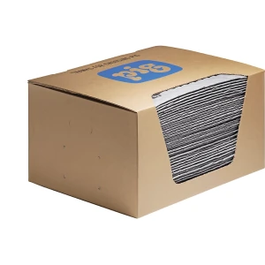 PIG FAT MAT® supersaugfähige Universal-Bindevlies-Matte, universale Ausführung, im Spenderkarton, BxL 410 x 510 mm, VE à 50 Stk