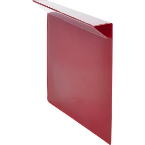 Beschriftungstaschen, VE 100 Stk, für Holzaufsatzrahmen, Papierformat DIN A5, rot kaiserkraft
