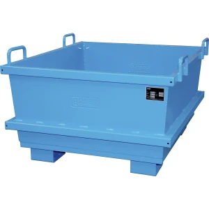 eurokraft pro Universalcontainer, Volumen 0,5 m³, lichtblau, ab 2 Stk