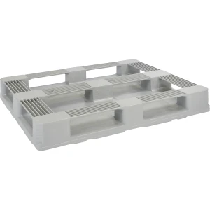 ratioform Palete higiénica , 5 patins e 3 reforços em aço, CxL 1200 x 1000 mm, a partir de 10 unid., Palete higiénica, 5 patins e 3 reforços em aço,