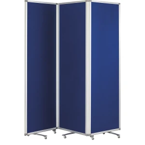 magnetoplan Painel de exposição , dobrável e móvel, AxLxP 1800 x 1810 x 370 mm, Painel de exposição, dobrável e móvel, AxLxP 1800 x 1810 x 370 mm.