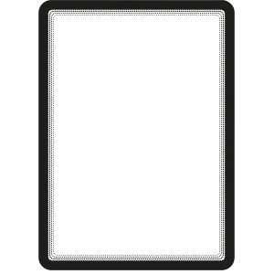 Tarifold Präsentationssichthülle DIN A4, mit magnetischem Verschluss, schwarz, VE 2 Stk