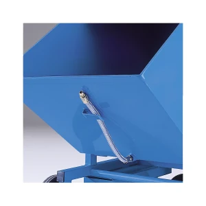 eurokraft pro Tubo de escoamento , com revestimento metálico, para recipientes com 250 litros de capacidade, Tubo de escoamento, com revestimento