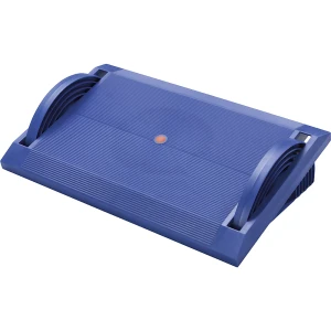 Twinco Apoio para os pés em plástico , regulação contínua, azul, Apoio para os pés em plástico, regulação contínua, azul. Ideais para alturas de