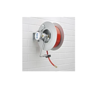 kaiserkraft Enrolador de mangueira, mangueira em PVC com travão, comprimento da mangueira 20 m, Enrolador de mangueira, mangueira em PVC com travão,