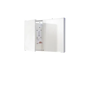 SMIT VISUAL Whiteboard-Klapptafel, Komplettset, Stahlblech, emailliert, Bildwandformat 16 : 10