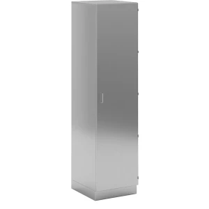 Reinraum-Hochschrank aus Edelstahl, 1 Flügeltür, Breite 500 mm kaiserkraft