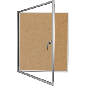magnetoplan Schaukasten SP, Kork, Kapazität 9 x DIN A4
