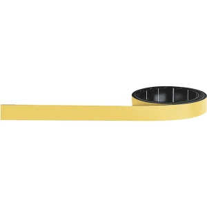 magnetoplan magnetoflex®-Band, Breite 10 mm, VE 10 Rollen, gelb
