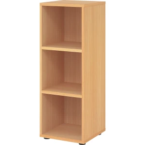 eurokraft pro RENATUS - Regal, HxB 1100 x 400 mm, 2 Fachböden, Buche-Dekor