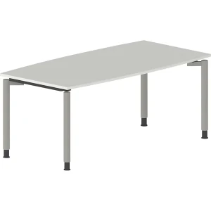 THEA - Besprechungstisch, mit 4-Fußgestell, Breite 1800 mm, altweiß kaiserkraft