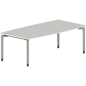 THEA - Besprechungstisch, mit 4-Fußgestell, Breite 2200 mm, altweiß kaiserkraft