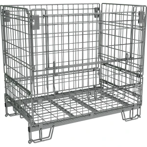 Gitter-Faltbox, LxB 1200 x 800 mm, Nutzhöhe 975 mm, Stapelhöhe 1125 mm kaiserkraft