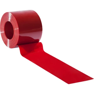 Schweißerschutz-Lamelle, Länge 50 m, Rolle, rot kaiserkraft
