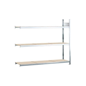 SCHULTE Weitspannregal, gesteckt, HxBxT 2000 x 2250 x 500 mm, Spanplatten, Anbauregal