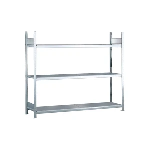 SCHULTE Weitspannregal, gesteckt, HxBxT 2000 x 2000 x 500 mm, Stahlböden, Grundregal
