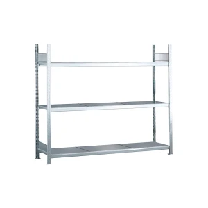 SCHULTE Weitspannregal, gesteckt, HxBxT 2000 x 2500 x 800 mm, Stahlböden, Grundregal