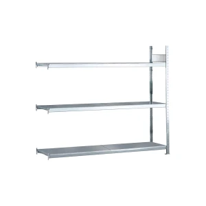 SCHULTE Weitspannregal, gesteckt, HxBxT 2000 x 2000 x 600 mm, Stahlböden, Anbauregal