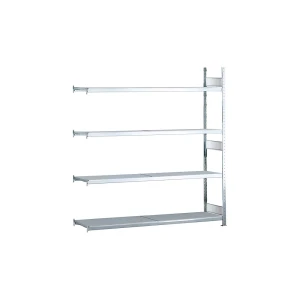 SCHULTE Weitspannregal, gesteckt, HxBxT 2500 x 2000 x 500 mm, Stahlböden, Anbauregal