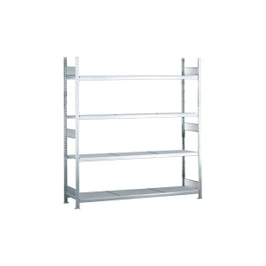 SCHULTE Weitspannregal, gesteckt, HxBxT 2500 x 2500 x 600 mm, Stahlböden, Grundregal