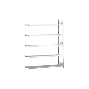 SCHULTE Weitspannregal, gesteckt, HxBxT 3000 x 2000 x 600 mm, Stahlböden, Anbauregal