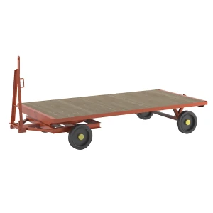 Schlepperanhänger, 2-Rad-Drehschemel-Lenkung, Tragfähigkeit 2 t, Ladefläche 3,0 x 1,5 m, Vollgummireifen kaiserkraft