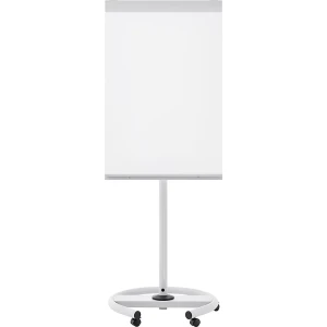 magnetoplan Flipchart JUNIOR PLUS MOBIL, Schreibfläche 680 x 980 mm, mobil, mit Rollen