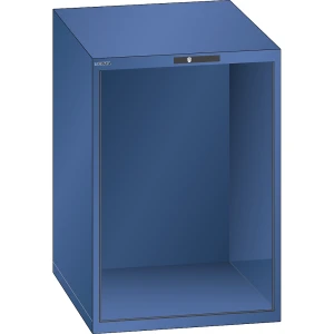 LISTA Schubladenschrank-Leergehäuse, Außen-BxT 717 x 725 mm, Höhe 1000 mm, enzianblau