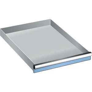 LISTA Schublade, für Schrank-BxT 564 x 725 mm, Traglast 75 kg, Fronthöhe 50 mm, lichtblau