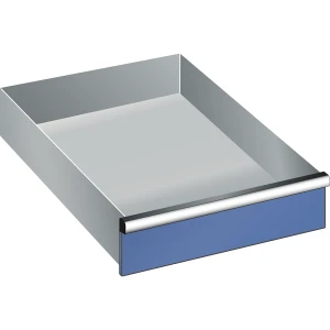 LISTA Schublade, für Schrank-BxT 564 x 725 mm, Traglast 200 kg, Fronthöhe 125 mm, enzianblau