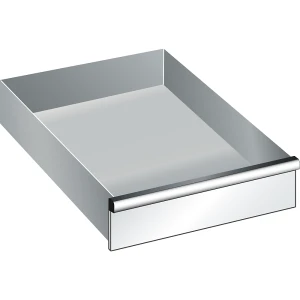 LISTA Schublade, für Schrank-BxT 564 x 725 mm, Traglast 200 kg, Fronthöhe 125 mm, lichtgrau