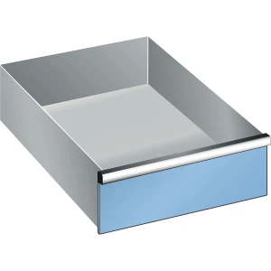 LISTA Schublade, für Schrank-BxT 564 x 572 mm, Traglast 200 kg, Fronthöhe 150 mm, lichtblau