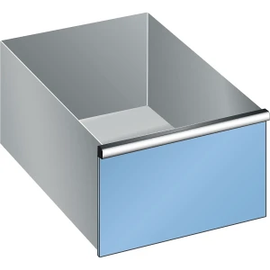 LISTA Schublade, für Schrank-BxT 564 x 572 mm, Traglast 75 kg, Fronthöhe 300 mm, lichtblau