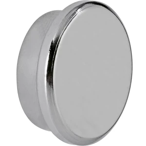 MAUL Neodym-Kraftmagnet, rund, Ø 25 mm, Haftkraft 13 kg, VE 5 Stk