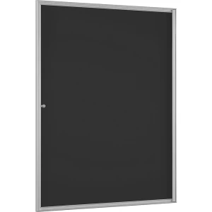 Schaukasten BASIC, für 16 x DIN A4, anthrazit kaiserkraft