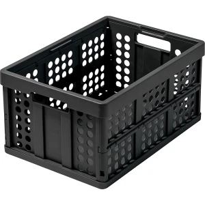 CLAX Klappbox, Volumen 46 l, schwarz kaiserkraft