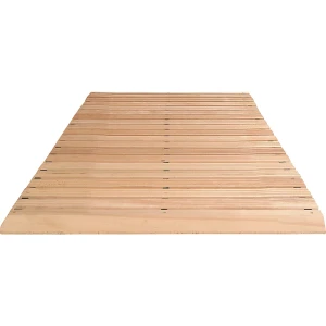 Miltex Holzlaufrost Yoga, Buche hell, pro lfd. m, mit Anschrägung an 3 Seiten, Breite 1000 mm
