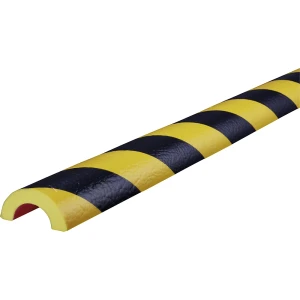SHG Knuffi® Rohrschutz, Typ R30, Zuschnitt individuell, pro lfd. m, schwarz / gelb