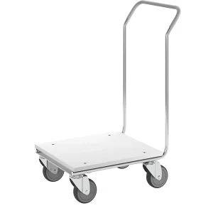 HelgeNyberg Plattformwagen SERIE 100, Tragfähigkeit 200 kg, LxBxH 670 x 465 x 960 mm
