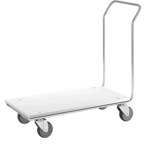 HelgeNyberg Plattformwagen SERIE 100, Tragfähigkeit 200 kg, LxBxH 1050 x 465 x 960 mm