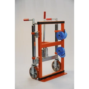 kaiserkraft Transportador de elevação, hidráulico, embalagem de 2 unid., capacidade de carga 3500 kg, elevação 100 mm, Transportador de elevação,