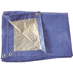 kaiserkraft Lona de tecido, azul, 140 g/m², embalagem de 2 unid., CxL 3000 x 2000 mm, Lona de tecido, azul, 140 g/m², embalagem de 2 unid., CxL 3000 x