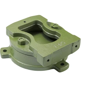 Drehteller, für Schraubstöcke LEINEN JUNIOR, grün, für Backenbreite 150 mm kaiserkraft