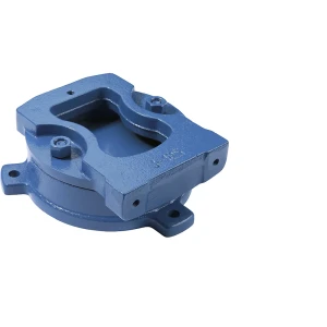 kaiserkraft Prato rotativo, para tornos LEINEN JUNIOR, azul, para largura dos mordentes 150 mm, Prato rotativo, para tornos LEINEN JUNIOR, azul, para